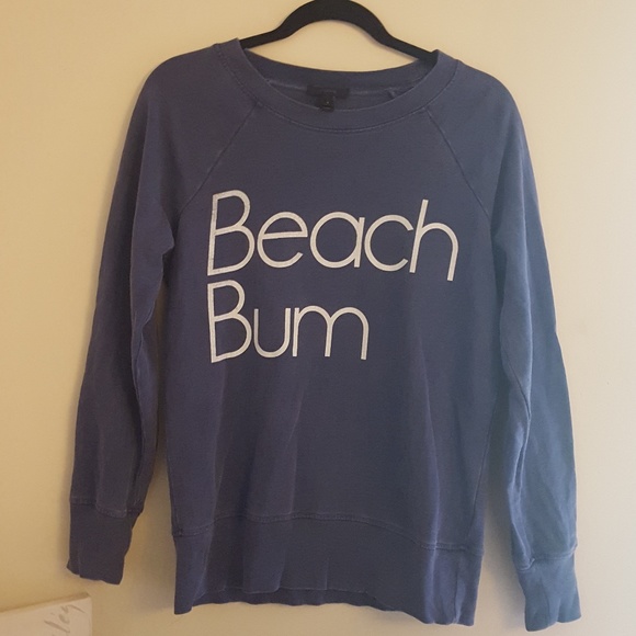 j crew beach bum sweatshirt